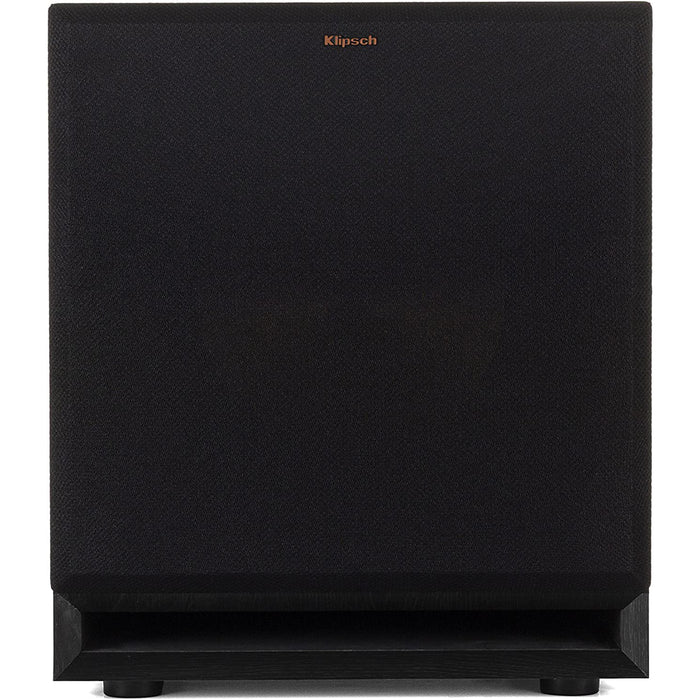 Klipsch SPL-100SW 10" 450 Watts Home Audio Powered Subwoofer with Built-In Class D Amplifier Black