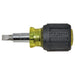 Klein Tools 32561 Stubby Screwdriver Nut Driver 6-in-1 Multi-Bit Klein Tools