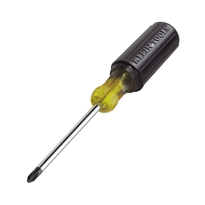 Klein Tools 603-4 #2 Phillips Head Screwdriver with 4 inch Round Shank Klein Tools