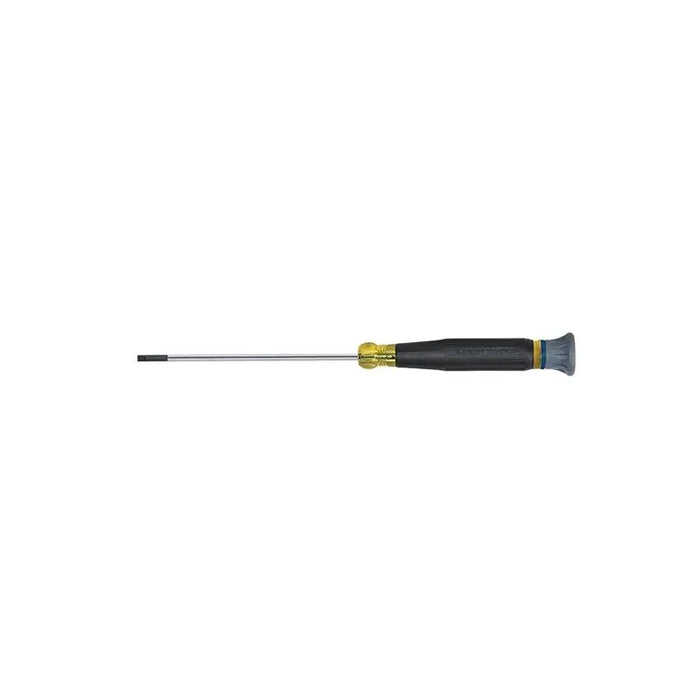 Klein Tools 614-4 Cabinet Electronics Screwdriver 1/8" Tip 4" Shank Klein Tools