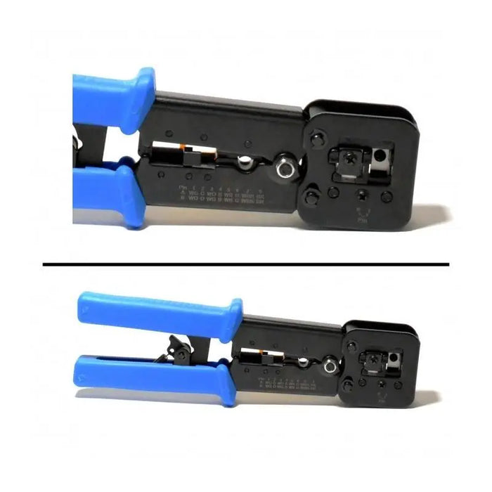 LT708 Modular Crimping Tool for EZ-RJ45/RJ12/11 Cat5e Cat6 Connectors Logico