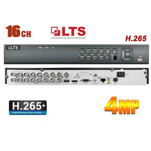 LTS LTD8316M-ET Platinum Professional 16 Channel H.265+ HD-TVI Hybrid (No HDD) LTS