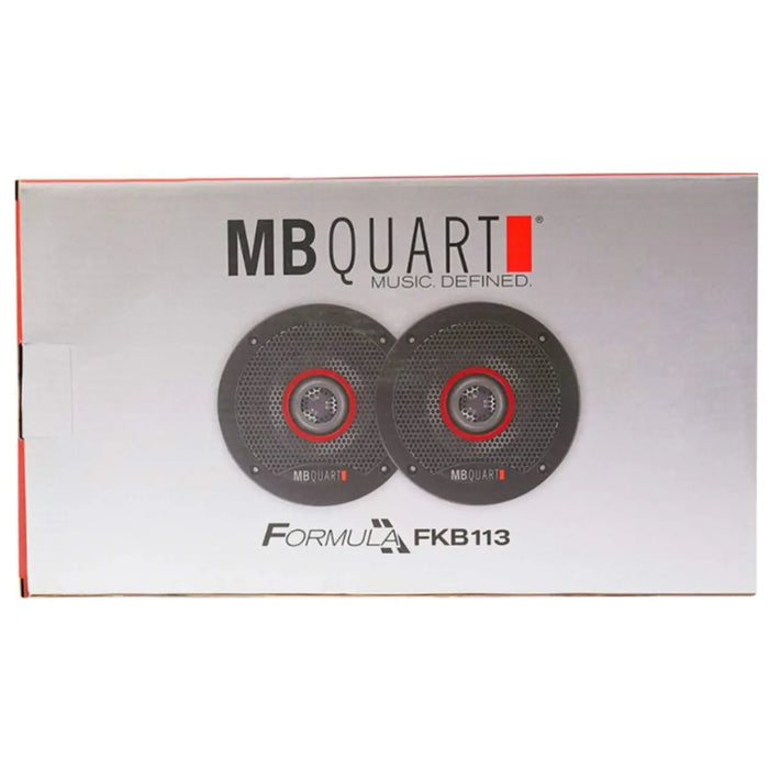 MB Quart FKB113 Formula Series 5.25" 180 Watt 2-way Car Audio Coaxial Speakers MB Quart