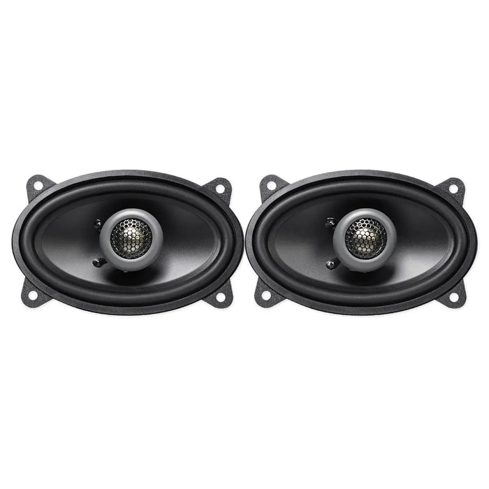 MB Quart FKB146 Formula 4 x 6 inch 2-Way Coaxial Car Speakers 90 Watts (Pair) MB Quart