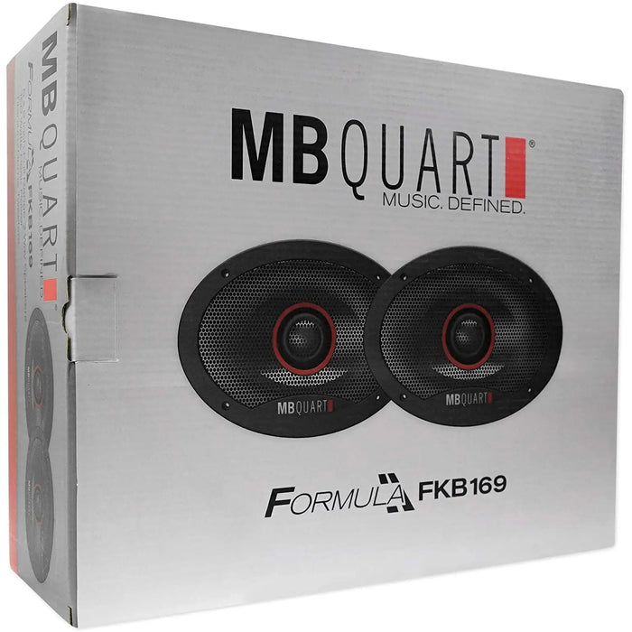 MB Quart FKB169 Formula 6 x 9 inch 2-way Coaxial Car Speakers 150 Watts (pair) MB Quart