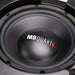 MB Quart MBQX-SUB-2 10" Underseat Subwoofer System 400W for Can-Am Maverick X3 2017-up MB Quart