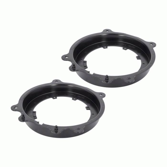 Metra 82-8600 6.5" Speaker Adapter Plate for Select Tesla Model 3 2017-Up Model Y 2020-Up (Pair)