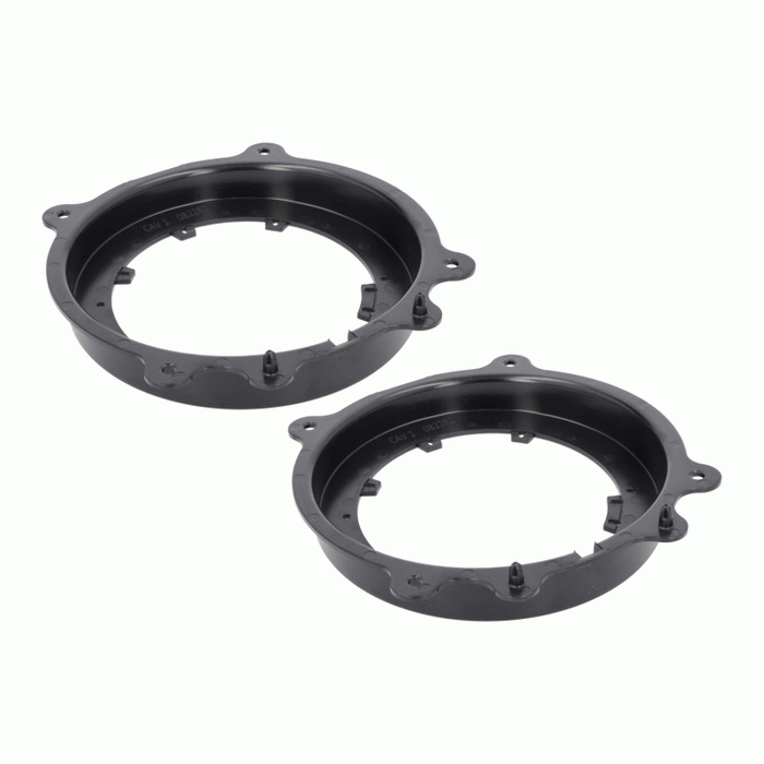 Metra 82-8600 6.5" Speaker Adapter Plate for Select Tesla Model 3 2017-Up Model Y 2020-Up (Pair)