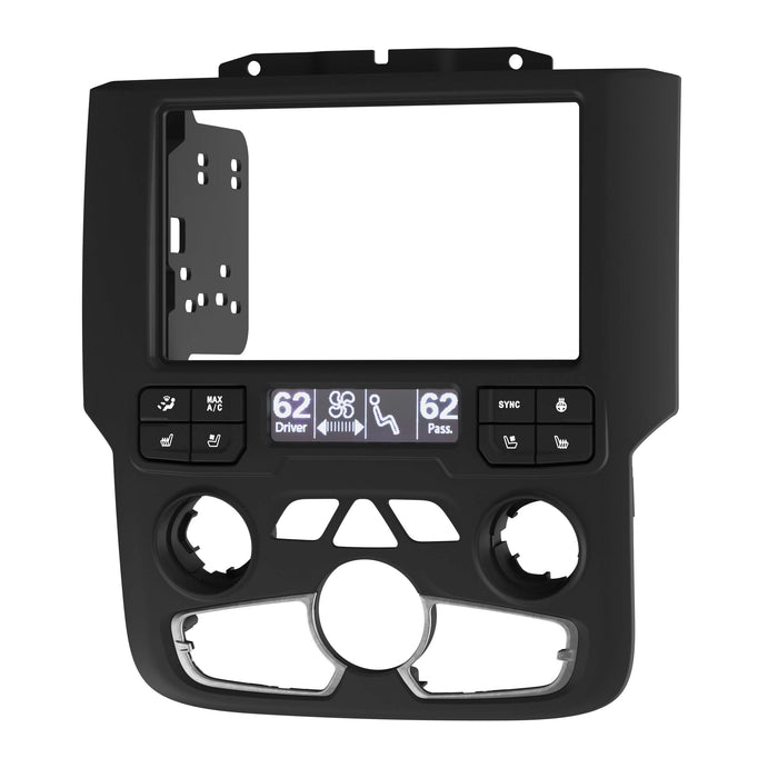 Metra 95-6558B Double DIN Installation Kit with 8.4” Touchscreen for Select Ram Trucks 2013-2022