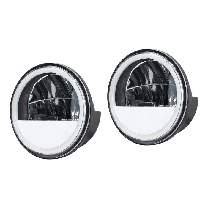 Metra BC-453B 4.5" Reflector Passing Lights Full Halo for Harley Davidson Street Glide 1998-2022