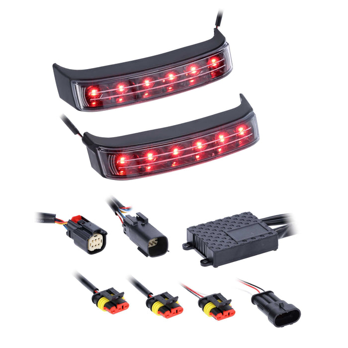 Metra BC-HDSBL-HD2 Saddlebag Accent LED Lights for Harley Davidson Touring with Hard bags 2014-Up