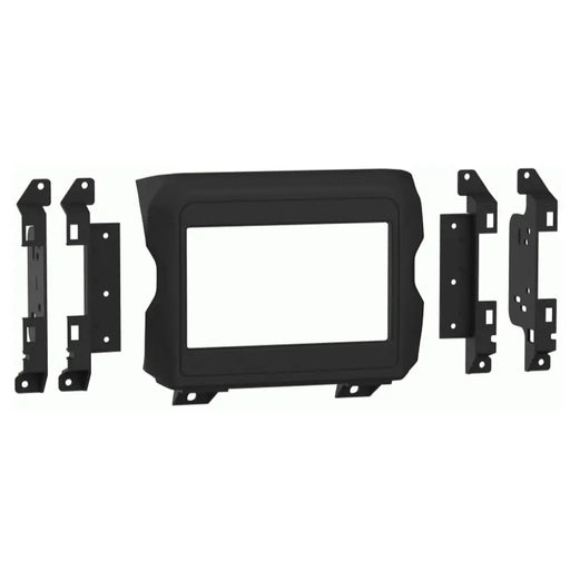 Metra 107-CH3B Dash Kit for Shallow/Pioneer Radios for Jeep Wrangler JL 2018-Up Matte Black Metra