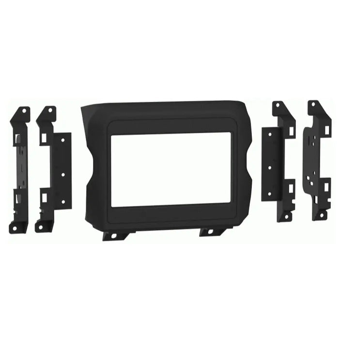 Metra 107-CH3B Dash Kit for Shallow/Pioneer Radios for Jeep Wrangler JL 2018-Up Matte Black Metra