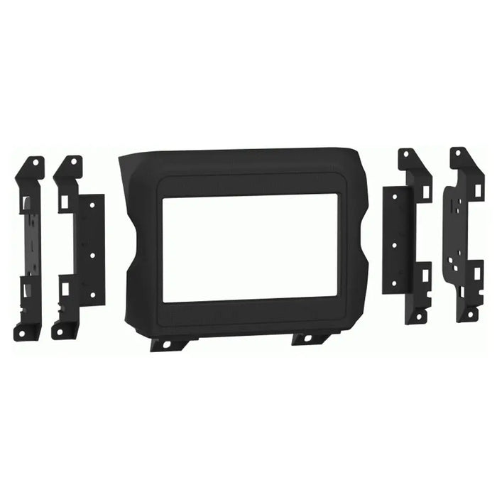 Metra 107-CH3B Dash Kit for Shallow/Pioneer Radios for Jeep Wrangler JL 2018-Up Matte Black Metra