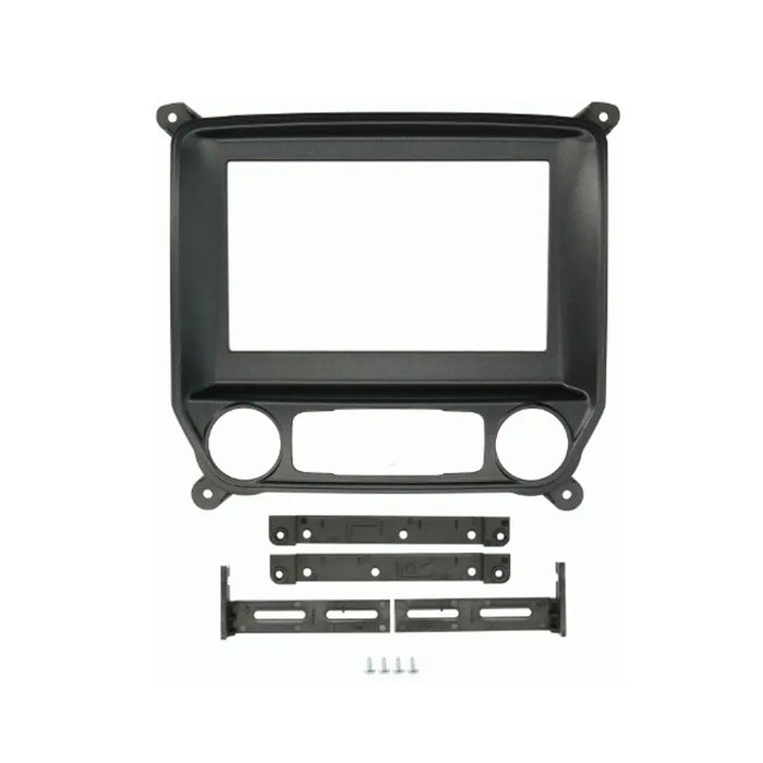 Metra 108-GM1G Double DIN Dash Kit For Chevrolet / GMC Vehicles Matte Black Metra