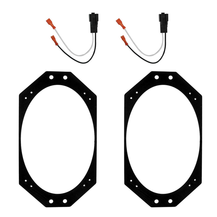 Metra 82-JP1 Speaker Adapter & Speaker Wire Harness Combo Kit for Select Jeep Wrangler 1997-2006 Metra