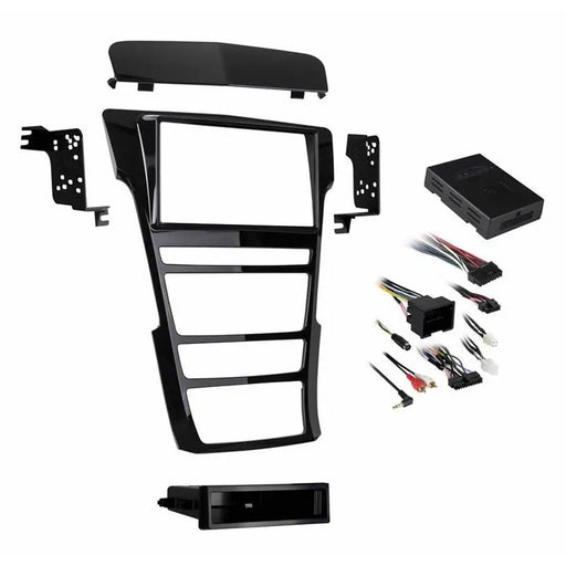 Metra 99-3018HG Black 1 or 2 DIN Dash Kit for 2008-2015 Cadillac CTS Metra