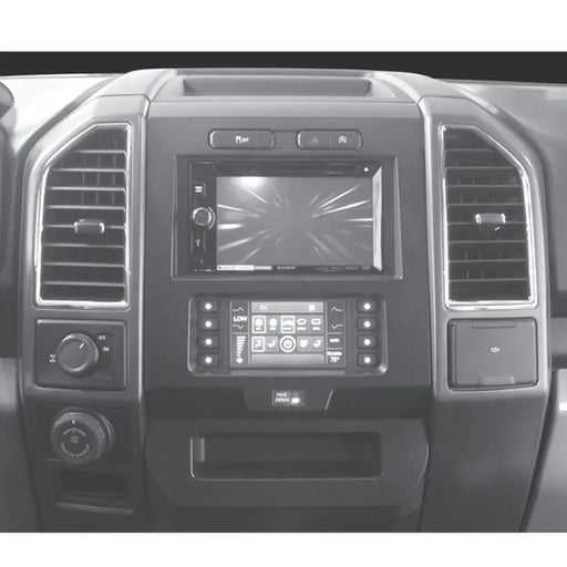 Metra 99-5834CH Single/Double DIN Dash Install Kit For Select Ford Trucks 2015-2018 Metra