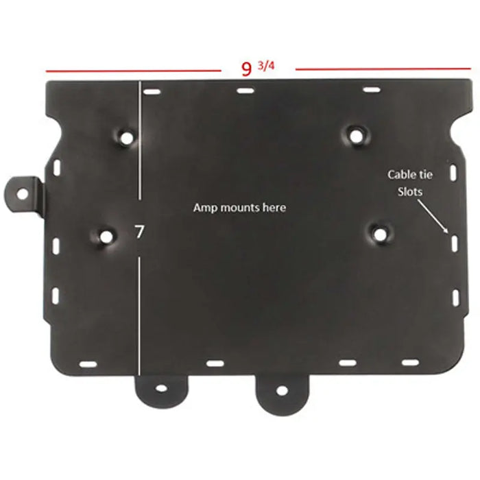 Metra BC-AMP06 LH AMP Mounting Plate for Harley-Davidson Street Glide 2014-UP Metra