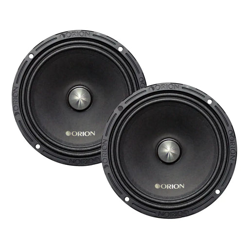 ORION XTR-804NEO 8" Midrange Speakers 1400 Watts Max Power 4 Ohms Car Audio (Pair) Orion