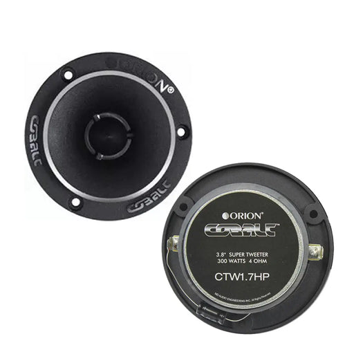 Orion CTW1.7HP Cobalt Series 3.8" 300 Watts Peak Power Car Audio Bullet Tweeters (Each) Orion