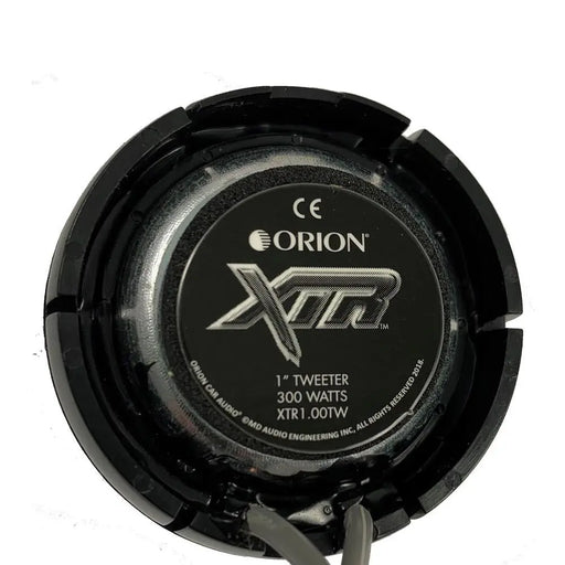 Orion XTR1.00TW 1" Silk Dome Tweeters w/ Surface & Flush Mount Hardware 300W Max (Pair) Orion