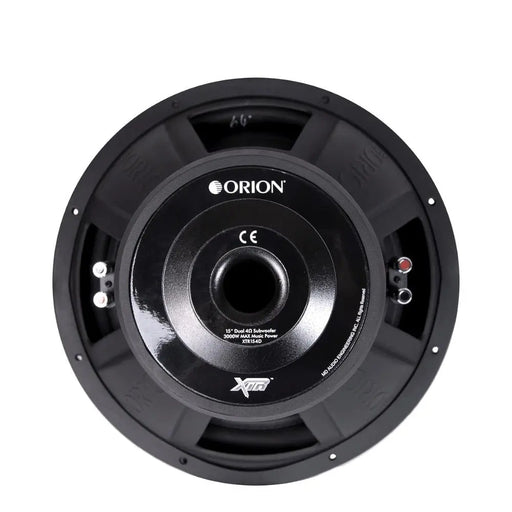 Orion XTR154D 3000 Watts Max DVC 15" XTR Series Dual 4 Ohm Car Subwoofer (Each) Orion