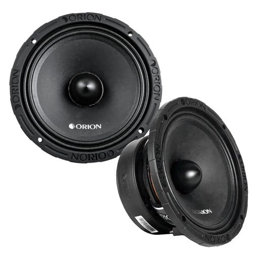 Orion XTX858 8" 1600 Watts Mid Range Bass Loud 8 Ohm Car Audio Speakers - Pair Orion