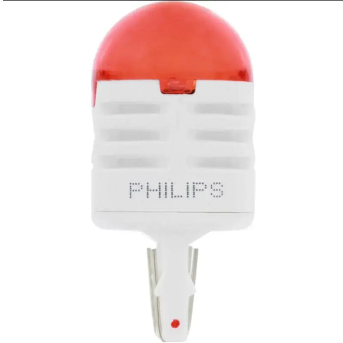 Philips 7443RULRX2 Red LED Bright Reverse Back Up Tail Brake Stop Turn Light Bulb pair Philips