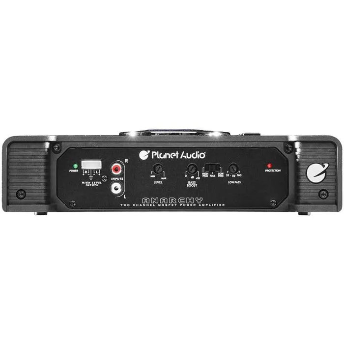 Planet Audio AC600.2 Anarchy 600W 2-Channel Full Range Car Amplifier Planet Audio