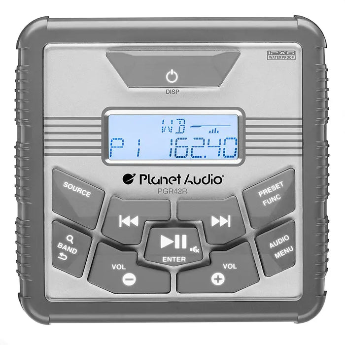 Planet Audio PGR42R Weatherproof UV Coated Marine Gauge Remote for PGR45B Planet Audio