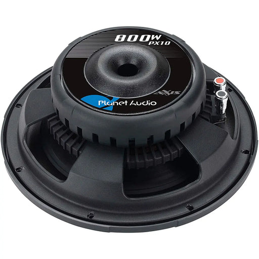 Planet Audio PX10 10" 800W 4 Ohm Single Voice Coil Car Shallow Subwoofer (Each) Planet Audio