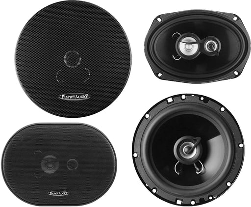 Planet Audio Torque 6.5" + 6" x 9" Full Range Car Speaker Combo Planet Audio