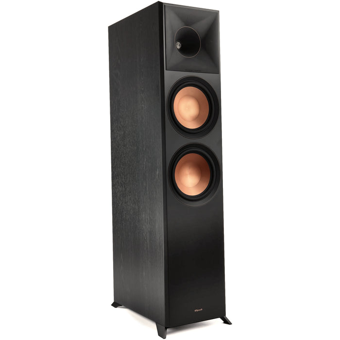 Klipsch Reference Premiere RP-8000F II Floorstanding Speaker 600 Watts Home Audio Ebony (Each)