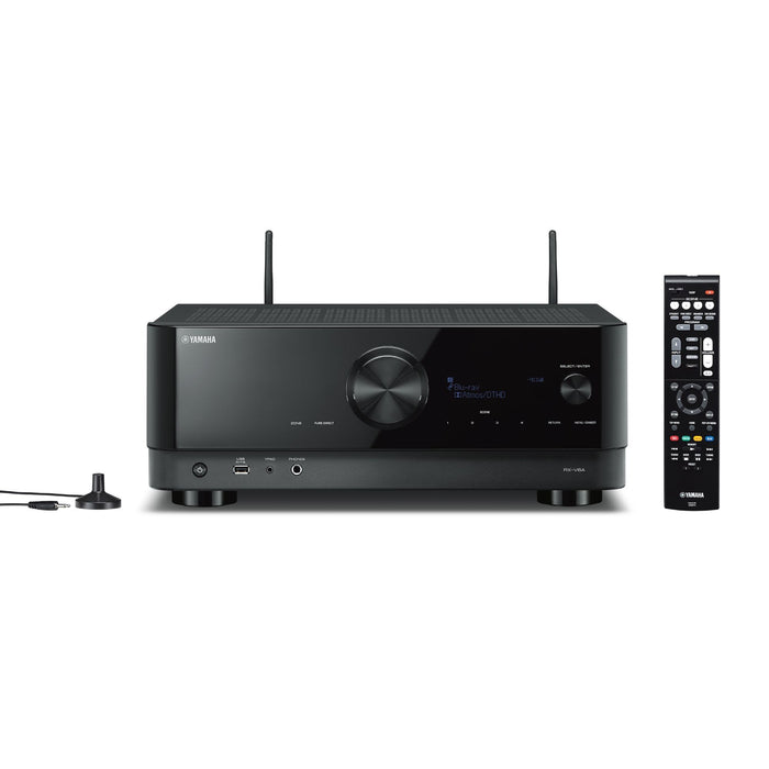 Yamaha RX-V6A 7.2-Channel 100 Watt Zone 2 AV Receiver with MusicCast (Black)