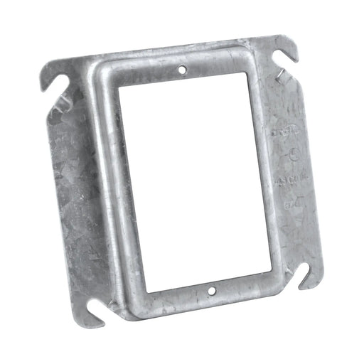 Raised 5/8" 1-Gang 16 GA Sheet Steel Square Galvanized Device Ring with 4" Square Cover Others