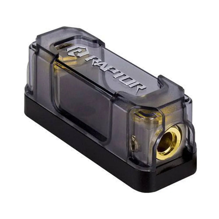 Raptor RANL1 PRO SERIES ANL Fuse Holder 1/0 & 4 AWG Input/Output 24K gold-plated Raptor