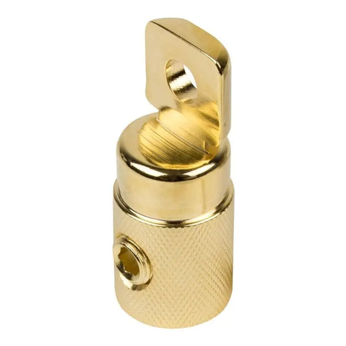 Raptor RT0HD Mid Series Gold Plated Heavy Duty 1/0 Gauge Ring Terminal Raptor