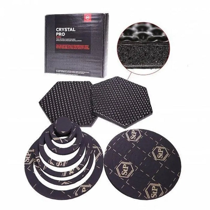 Standartplast STP CRYSTAL PRO Sound Deadening Mat Noise Heat Reduction Vibro Car Door Speaker STP