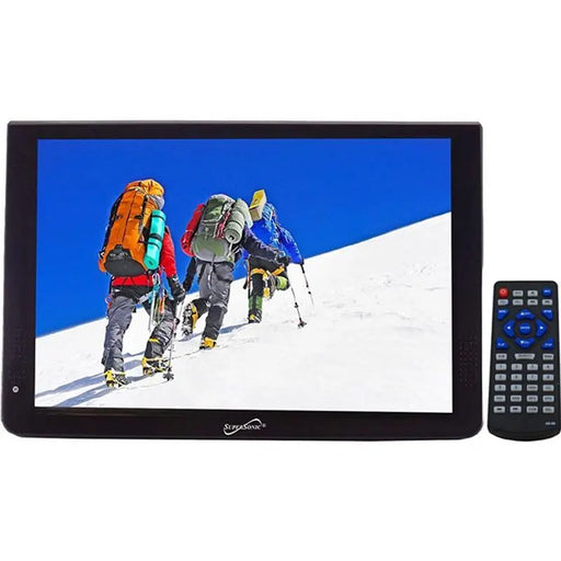 Supersonic SC-2812 12" Portable LED TV w/Built in Batt, USB & SD input Supersonic