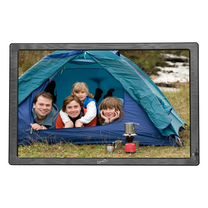 Supersonic SC-2812 12" Portable LED TV w/Built in Batt, USB & SD input Supersonic