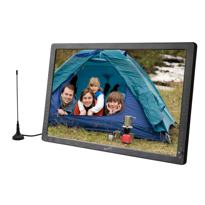 Supersonic SC-2812 12" Portable LED TV w/Built in Batt, USB & SD input Supersonic