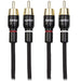 T-Spec V16RCA-1-52 V16 Series 2-Channel Gold-plated Copper RCA Audio Cables 1.5 Feet T-Spec