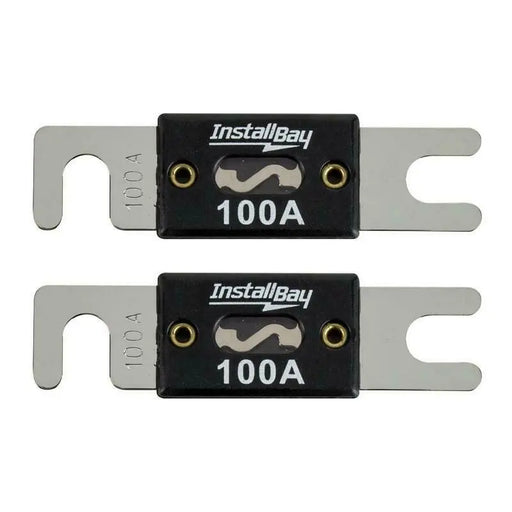 The Install Bay ANL 100-500 AMP High Quality Nickel Plated 100 Amp Fuse (2 or 10/pk) The Install Bay