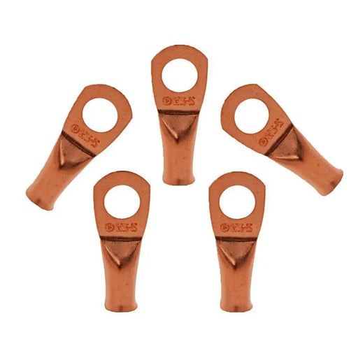 The Install Bay CUR1012 1/0 Gauge 1/2" Copper Ring Terminal (5/pack) The Install Bay