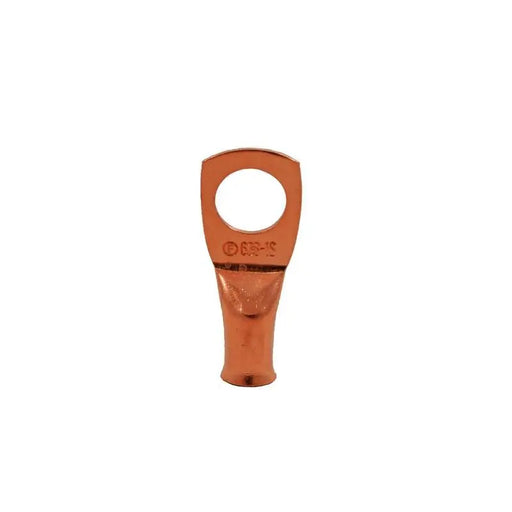 The Install Bay CUR638 6 Gauge Copper 3/8" Ring Terminal (25/pack) The Install Bay