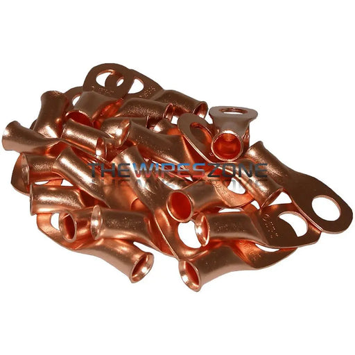 The Install Bay CUR6516 Copper 6 Gauge 5/16" Ring Terminal (25/pack) The Install Bay