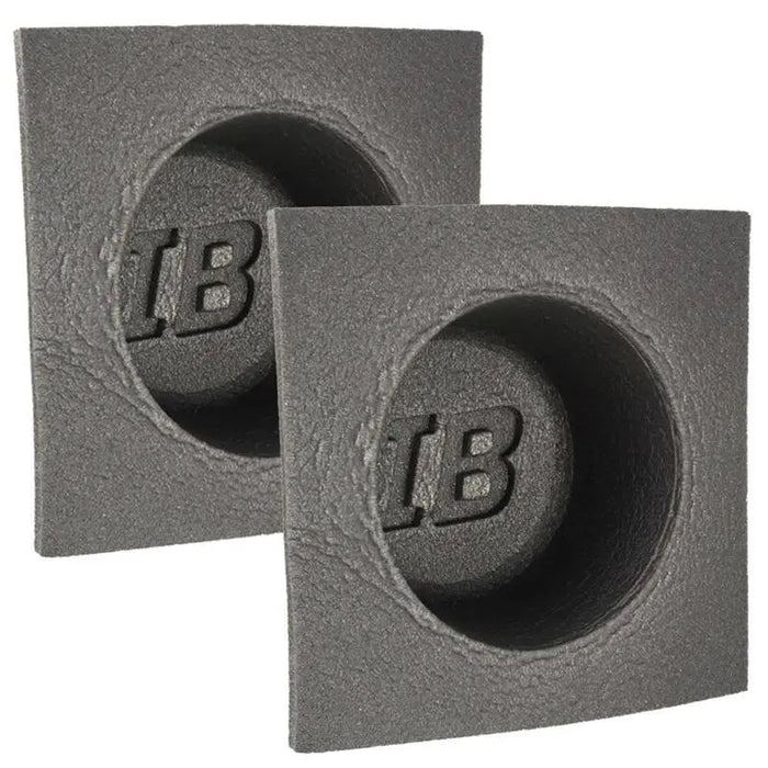 The Install Bay IBBAF42 4" Round Foam Car Audio Speaker Baffle (pair) The Install Bay