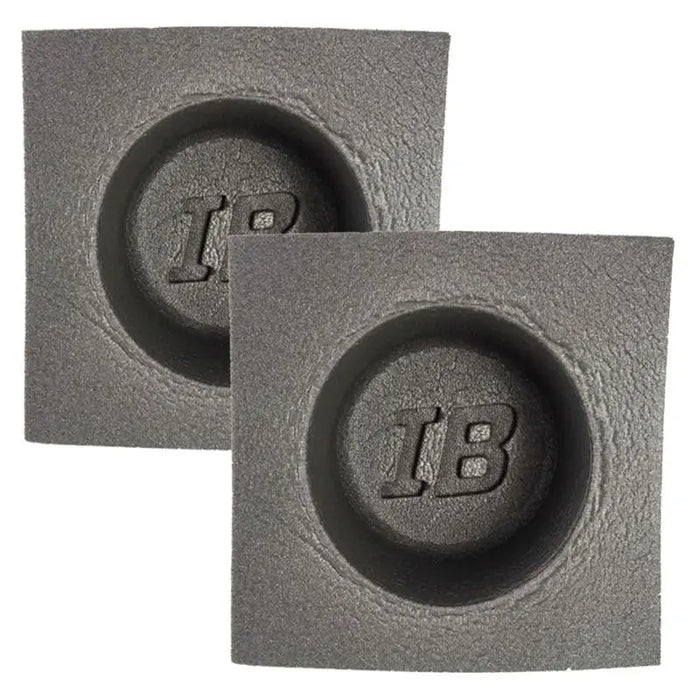 The Install Bay IBBAF42 4" Round Foam Car Audio Speaker Baffle (pair) The Install Bay