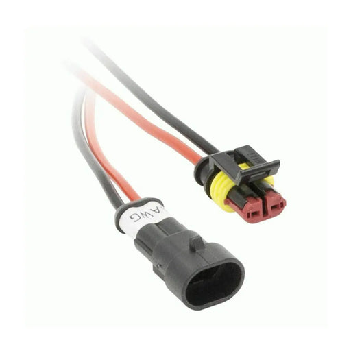 The Install Bay IBWTH12 12 Gauge 2C Plug in Water Resistant Connectors - Each The Install Bay